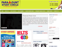 Tablet Screenshot of paramountstudycircle.com